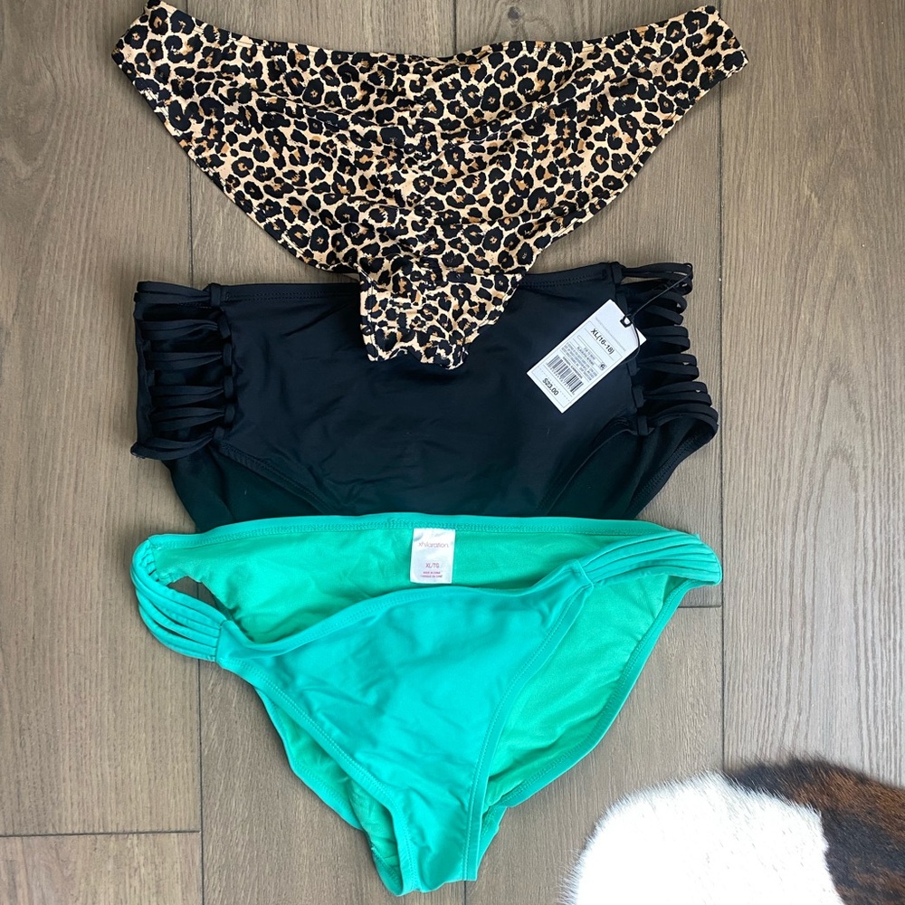 BUNDLE of Three XL Swim Bottoms | Size XL
